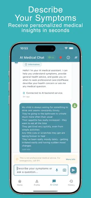Symptom Check AI Health Guide screenshot 4