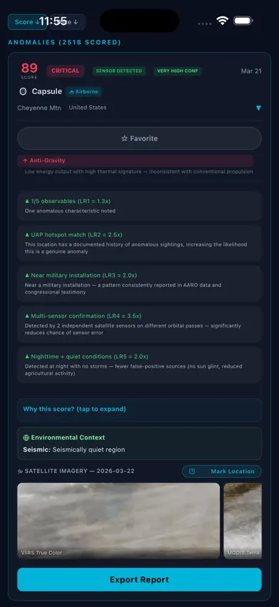 AllDomain: UAP Intelligence screenshot 4