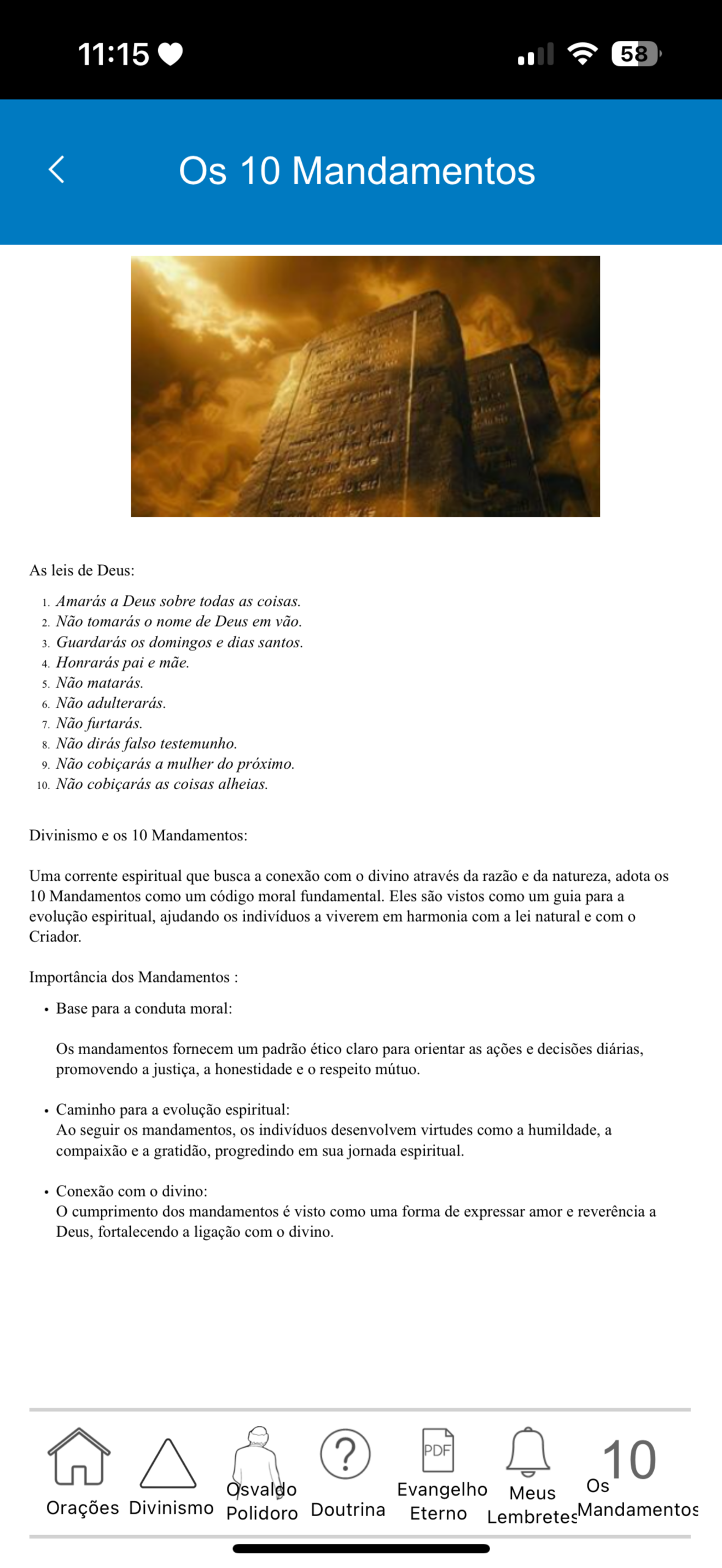 Orações Divinismo