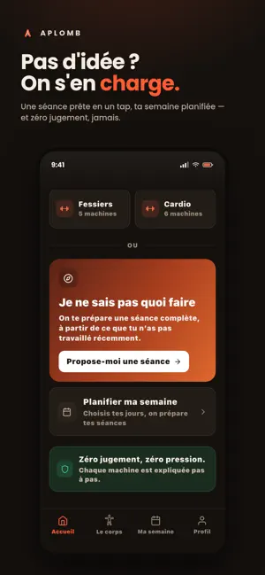APLOMB - Musculation débutant screenshot 2