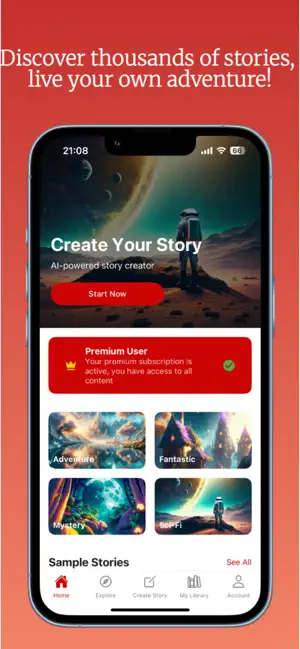 Storyland AI - Story Generator screenshot 1