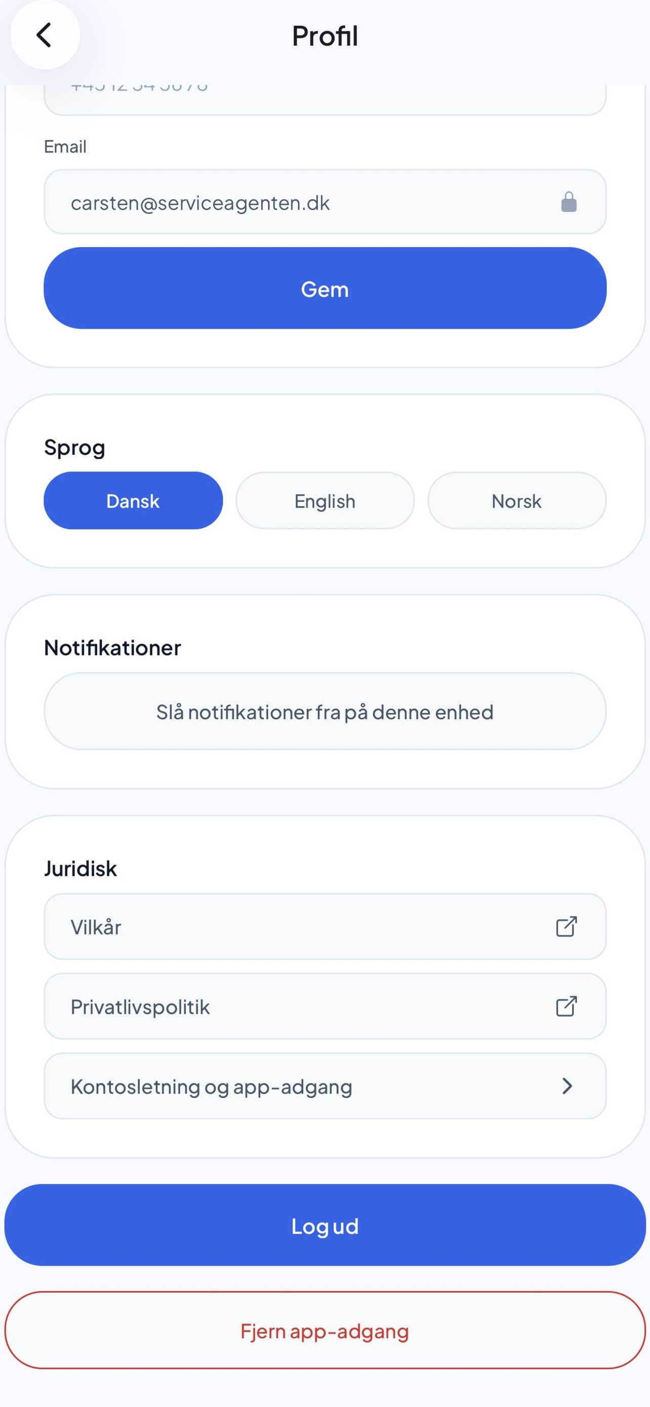 ServiceAgenten screenshot 6