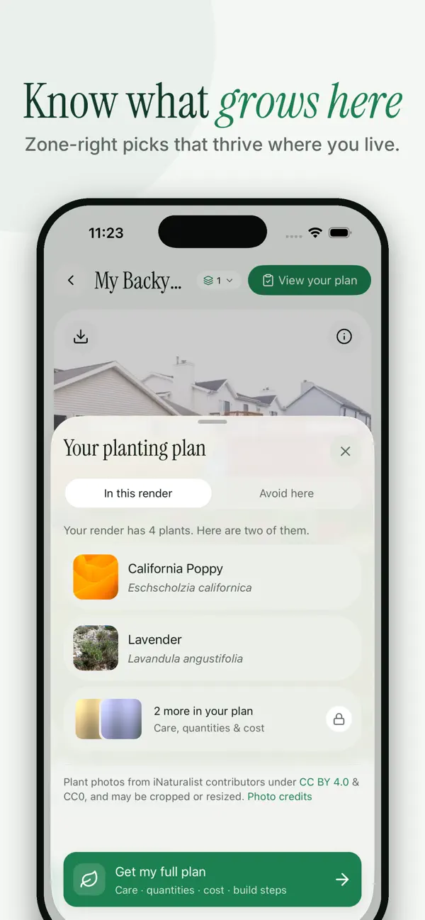 YardPlan: Plants that fit your zone