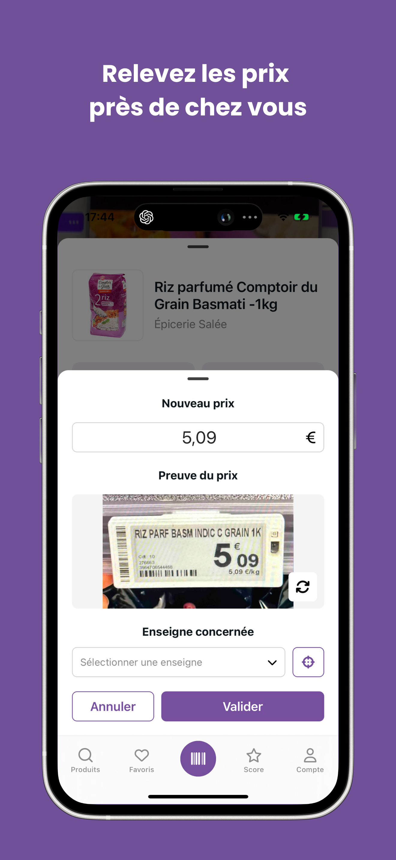 Kiprix - Comparateur de course