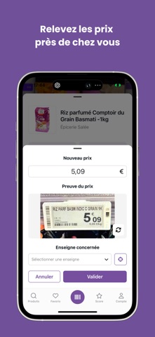 Kiprix - Comparateur de course screenshot