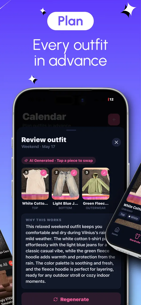 Screenshot #2 pour Wearly – Your Outfit Advisor