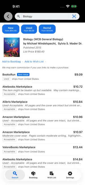 Get Textbooks: Compare Prices screenshot 1