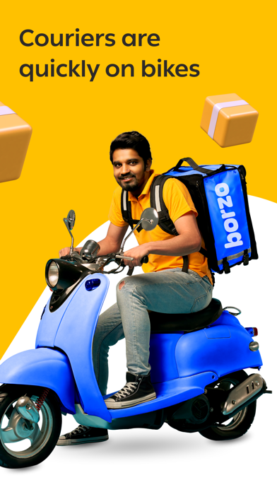 Borzo: Courier Delivery App Screenshot