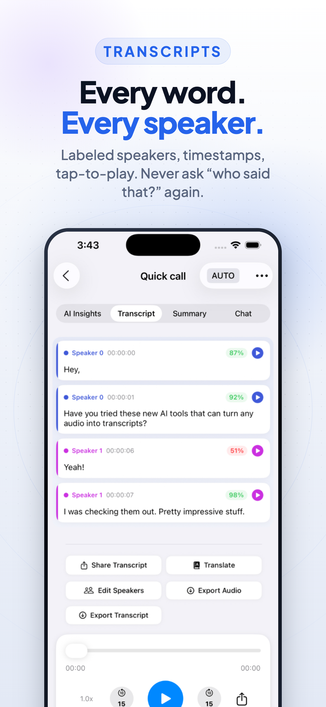 AI Summary: Meeting Note Taker screenshot 3