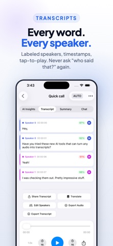 AI Summary: Meeting Note Taker Screenshot 3 of 8