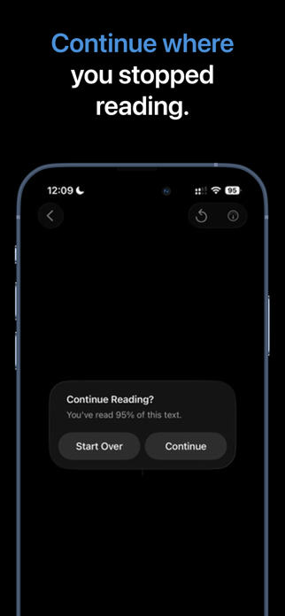 Blitz – Speed Reader Screenshot 3 of 4