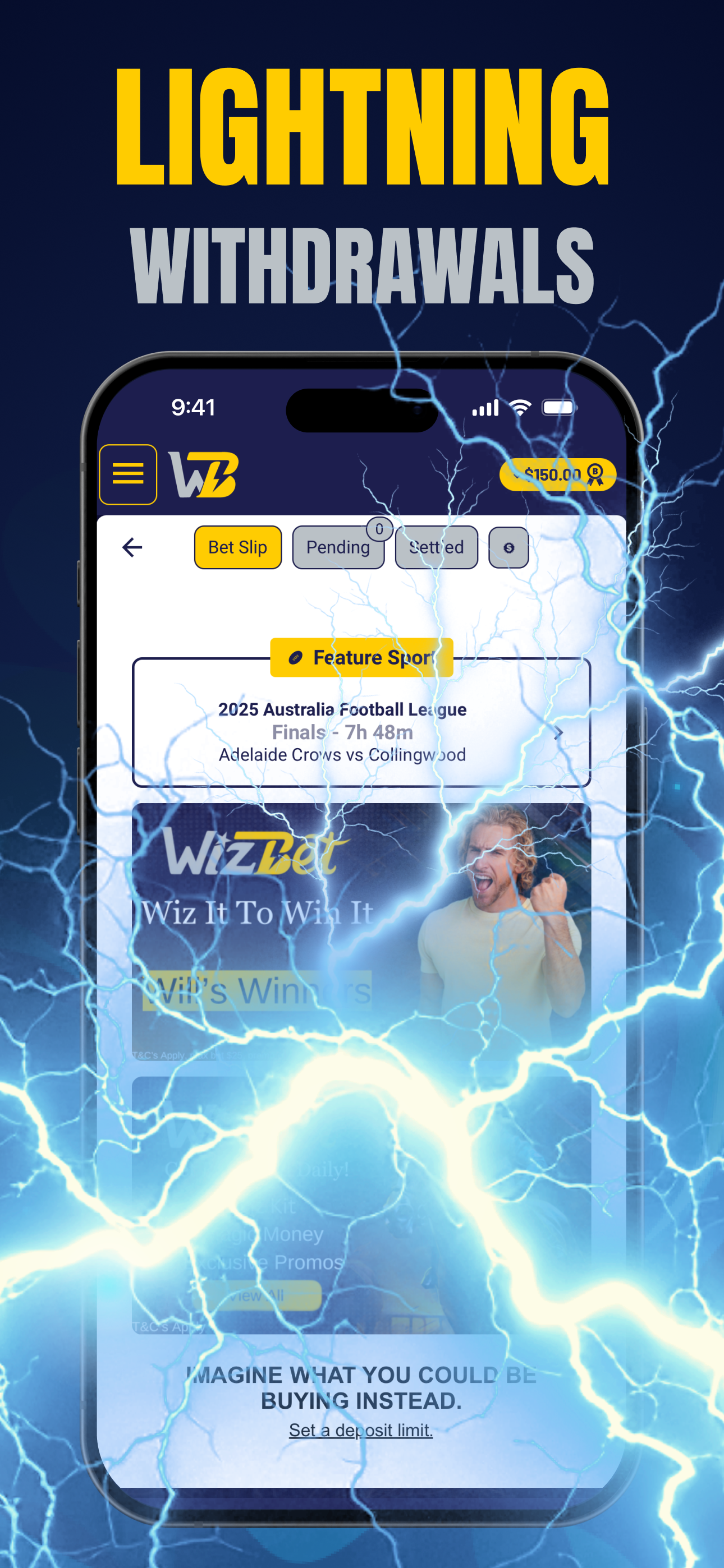 WizBet - Online Betting App screenshot 3