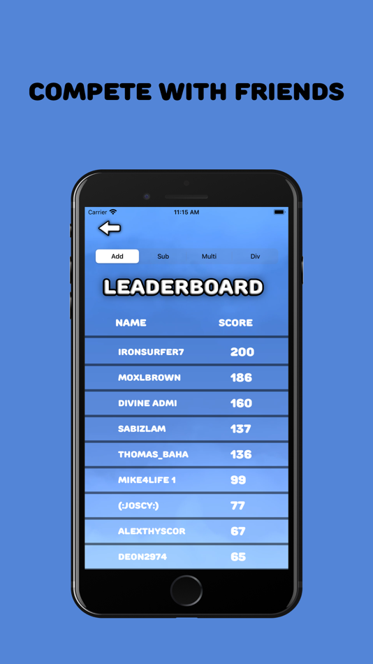 #5. Climb: Math Game (iOS) Podle: Maria Reyna