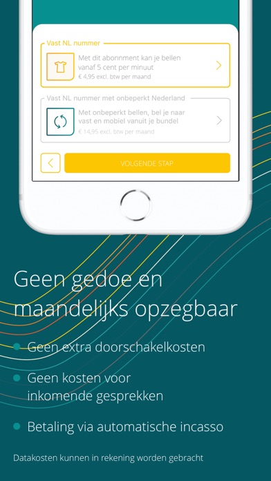 Dubline - 2 telnrs op 1 mobiel Screenshot