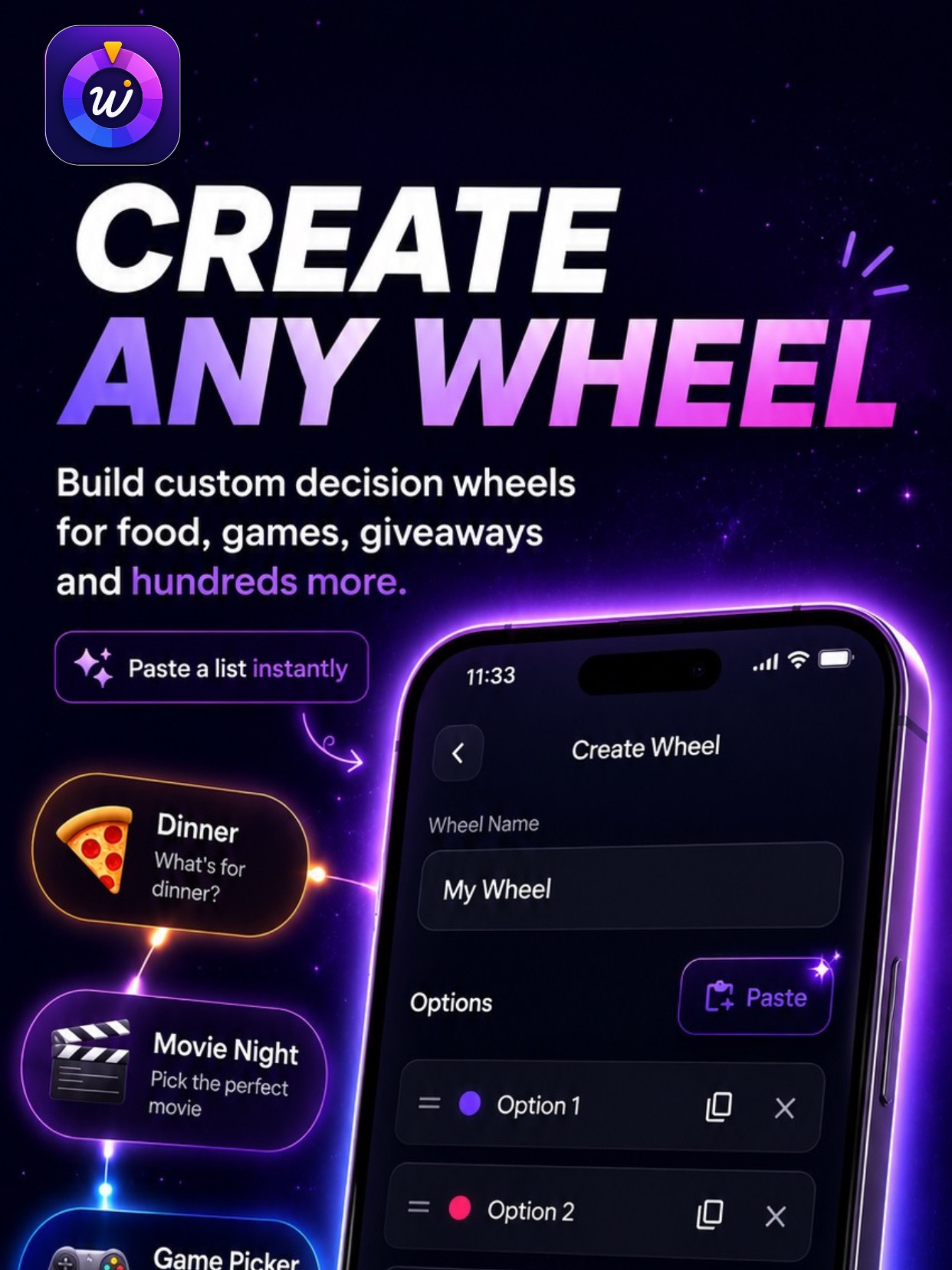 Whirl: Spin Decision Wheel screenshot 8