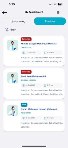 Dr. Bakhsh Hospital Group iPhone screenshot 5