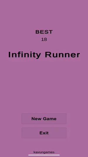 Infinity Runner Kavun Games screenshot 1
