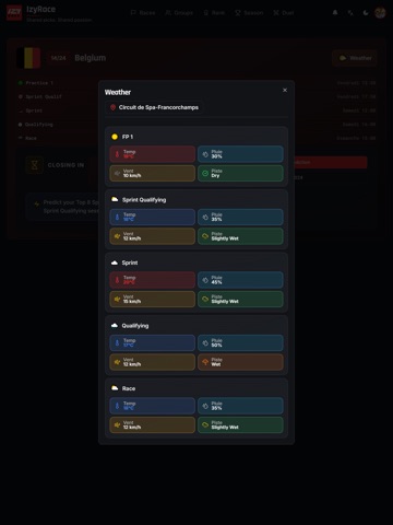 IzyRace iPad screenshot