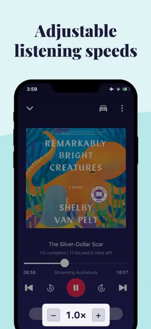 Chirp Audiobooks iPhone screenshot 6