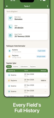 Mibzer: Farm Field Tracker Screenshot 6 of 6