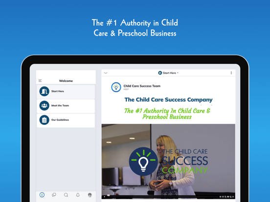 Child Care Success Hub iPad screenshot 5 - Business app