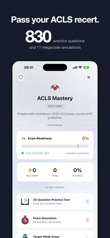 Critical Med: ICU & ACLS Prep screenshot 4 of 8