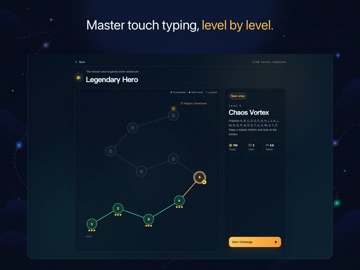 TypeHero: Typing Adventure iPad screenshot