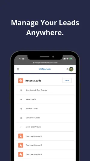 Culligan Dealer Portal screenshot 1