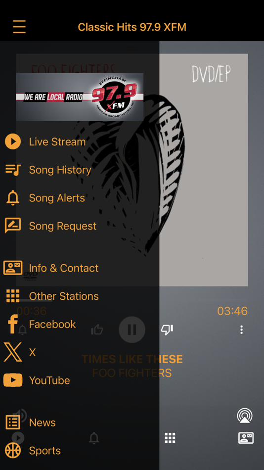 #2. 979 XFM (iOS) بواسطة: Premier Broadcasting, Inc