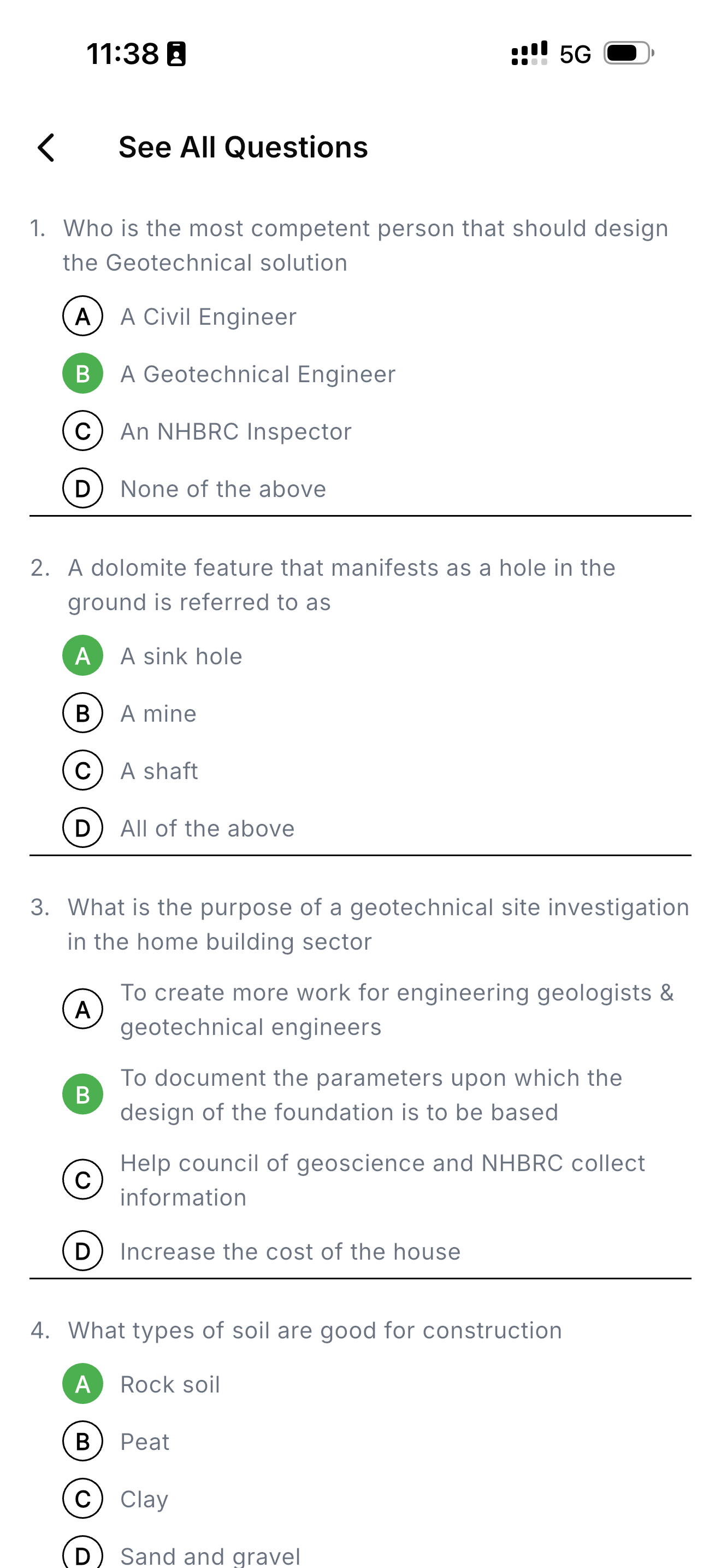 NHBRC Test