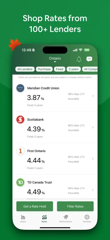 Canadian Mortgage App screenshot 5 of 10