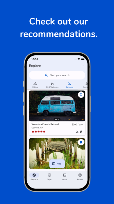 Bluebirding iPhone screenshot 6 - Travel app