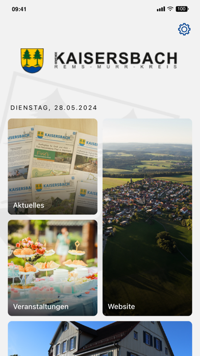 Gemeinde Kaisersbach Screenshot