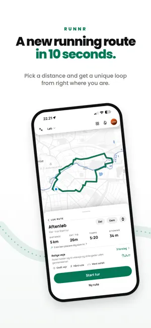 Running Route - Runnr screenshot 1