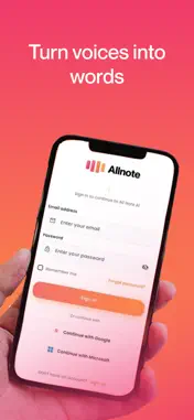 Allnote - AI Meeting Notes screenshot 5