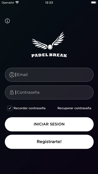 PadelBreak Screenshot 1 - AppWisp.com