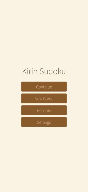 Kirin Sudoku screenshot 1