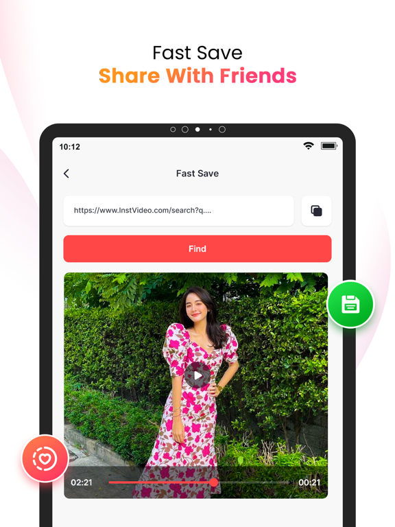 Fast Save - Instant DP iPad screenshot 1 - Social Networking app
