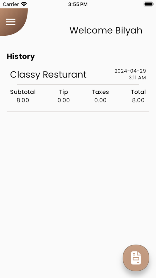 #1. Bilyah : Split Receipts (iOS) 由: Appartnerz LLC