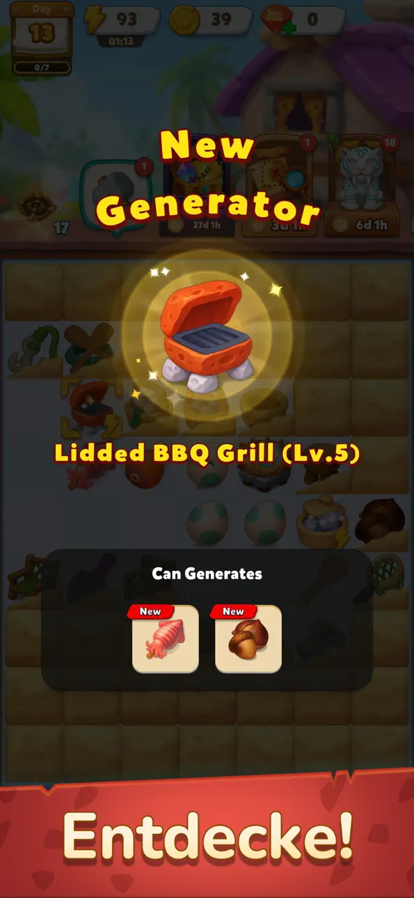 Merge Age: Stone Haven iOS Mod IPA screenshot 4 - iOS game interface