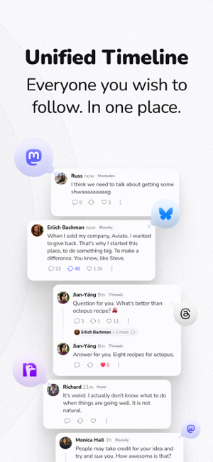 Openvibe – Bluesky & Mastodon Screenshot