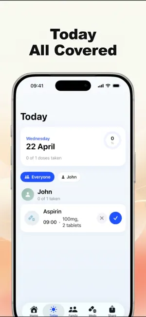 Family Med Log screenshot 2