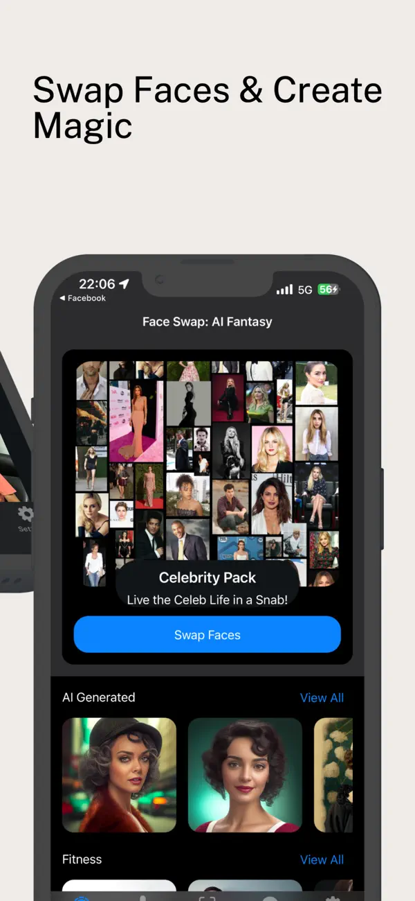 #3. Face Swap: AI Fantasy (iOS) By: Dizcode