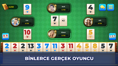 Okey Mobile Screenshot