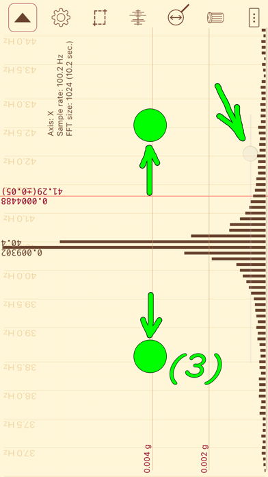 Vibration analysis iPhone screenshot 5 - Utilities app