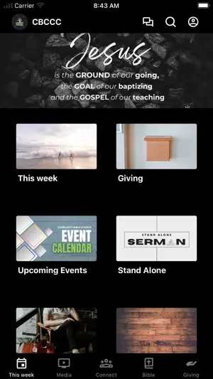 Community Bible Church - CC screenshot 1