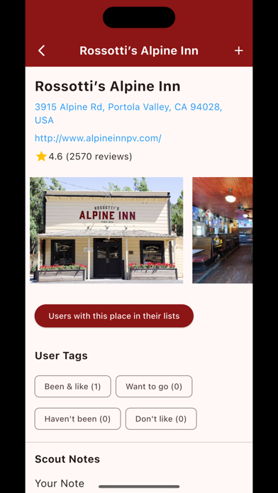 Scout: People, Places, Plans iPhone screenshot 4 - Social Networking app