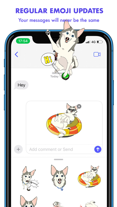 SapphieMoji - Sapphie Pomsky Screenshot
