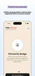 Fake Person Generator screenshot