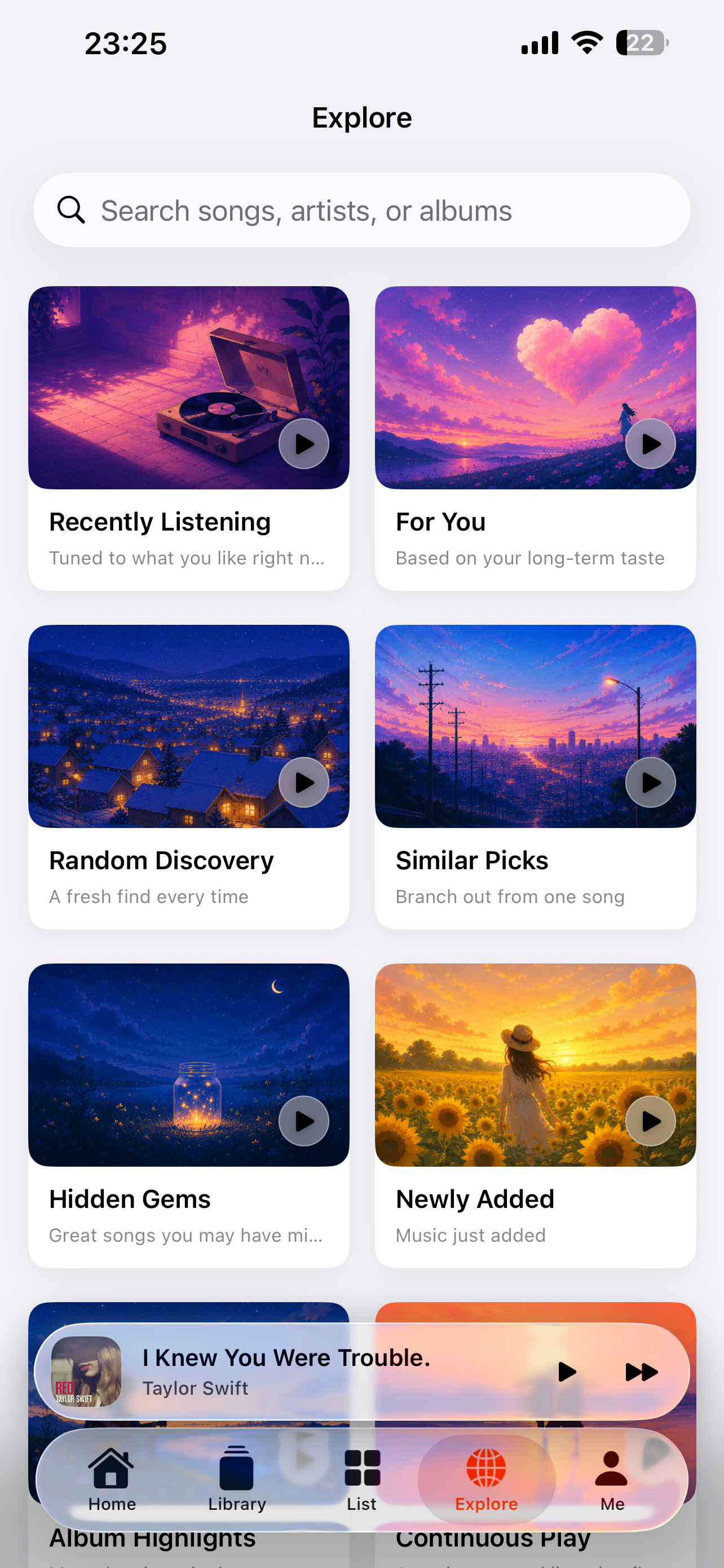 GridPlayer - Music Player